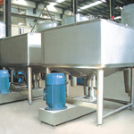 Square high shear emulsification tank