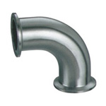 Sanitary90° clamped elbow