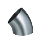 Sanitary 45° welded elbow