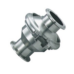 Sanitary quick-install check valve