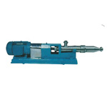 Sanitary screw shaft pump