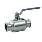 Sanitary clamped ball end