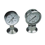 Sanitary pressure gauge